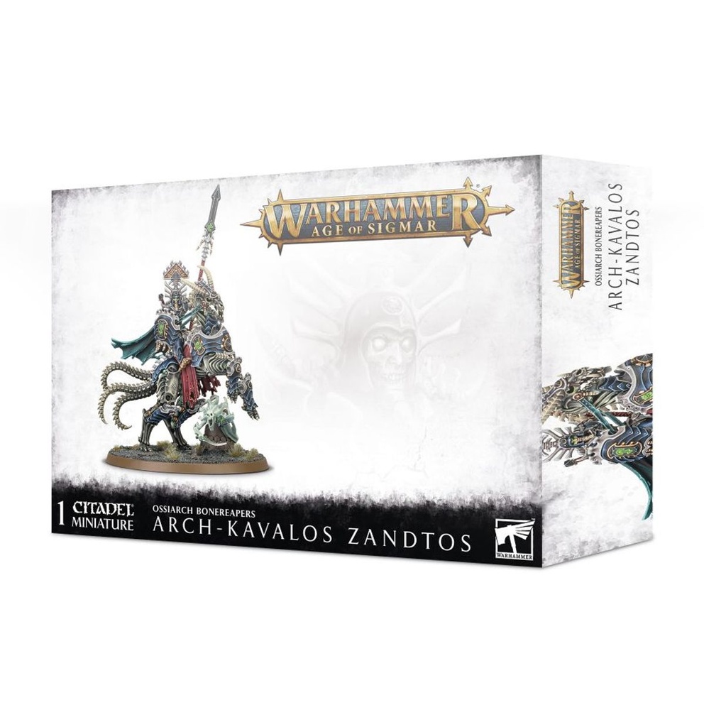 [5011921204311,94-30,Age of Sigmar,Ossiarch Bonereapers] Archi-Kavalos Zandtos
