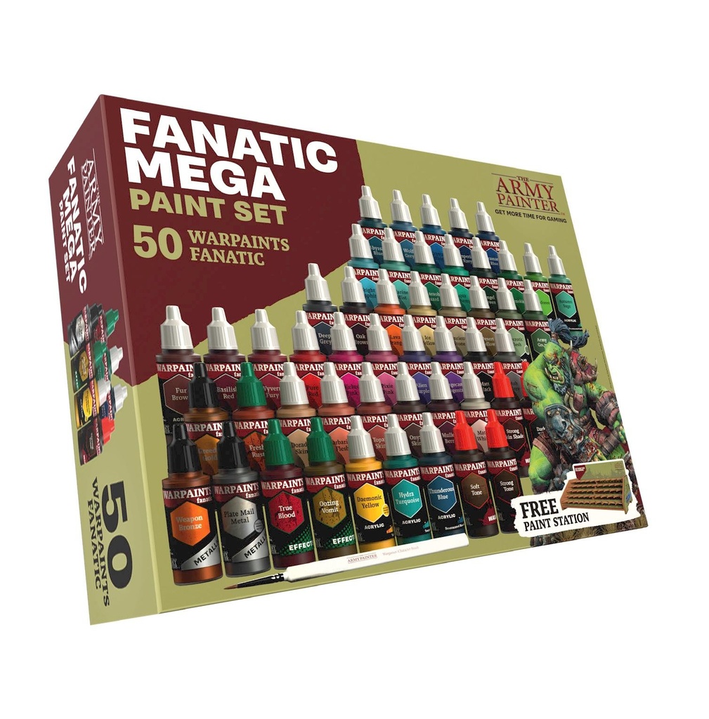Army Painter - Starter Peinture - Warpaints Fanatic Mega Paint Set