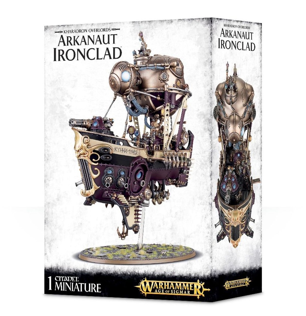 [5011921195985,84-40,Age of Sigmar,Kharadron Overlords,aos] Kharadron Overlords : Cuirassé Arkanaute