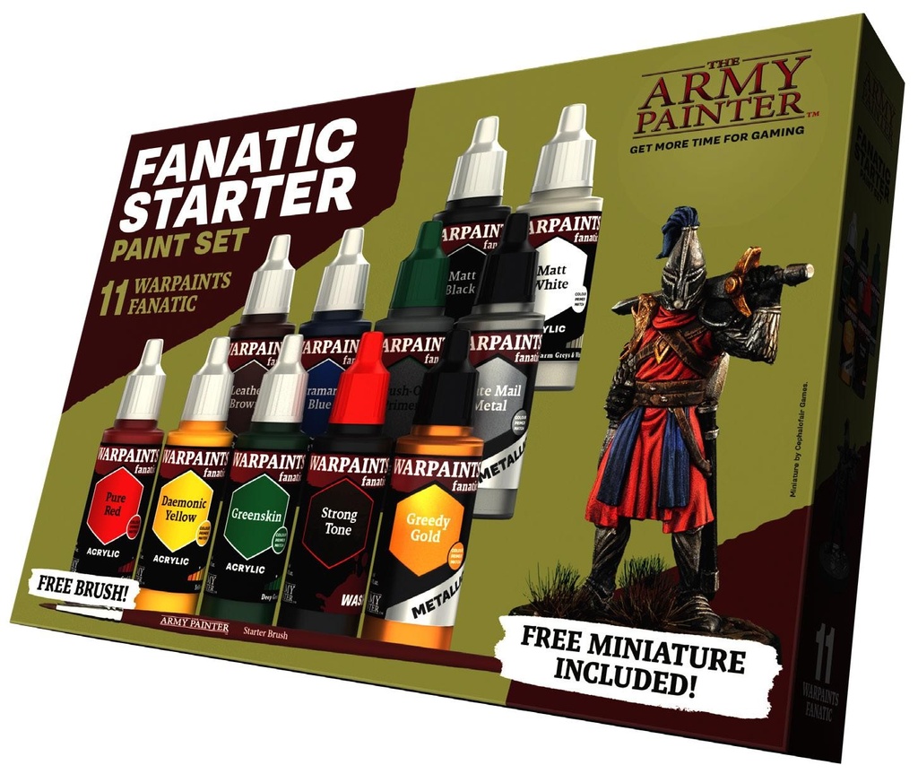 Army Painter - Starter Peinture - Warpaints Fanatic Starter Set