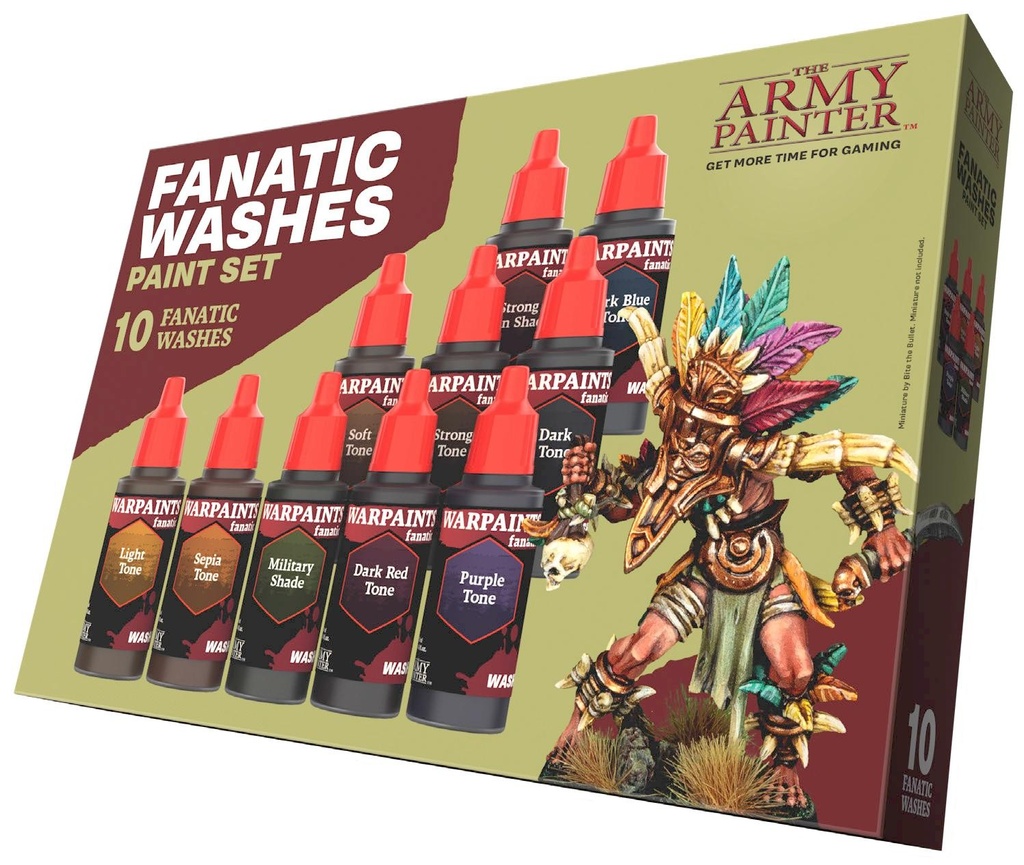 Army Painter - Starter Peinture - Warpaints Fanatic Washes Paint Set
