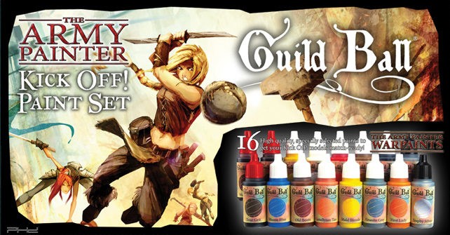 Army Painter - Outils - Guild Ball Kick Off! Paint Set