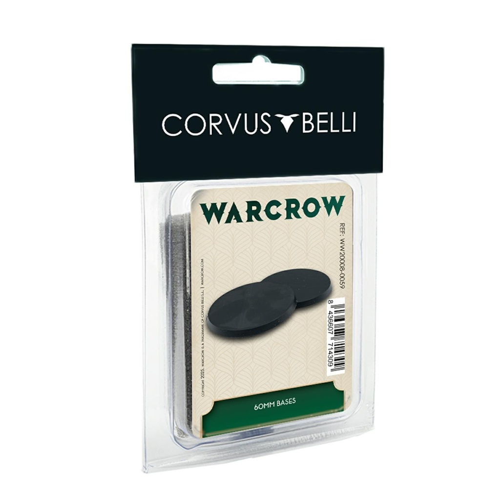 [8436607714309,WW20008-0059] Warcrow - Socles 60mm