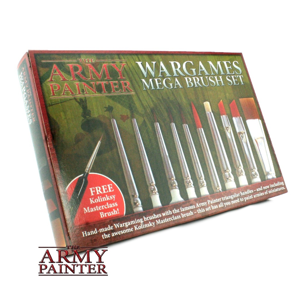 Army Painter - Pinceaux - Mega Brush Set