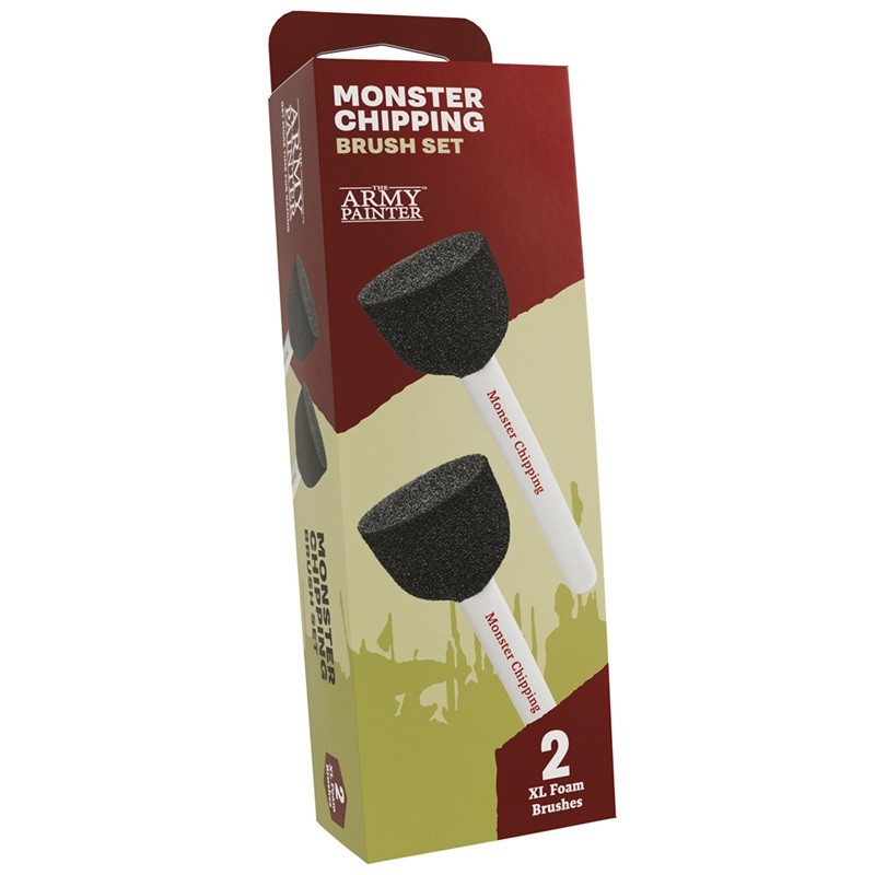 Army Painter - Pinceaux - Monster Chipping Brush set