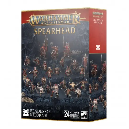 [5011921228683,Blades of Khorne,Spearhead,Fer de lance,aos,age of sigmar] Fer de Lance - Lames de Khorne