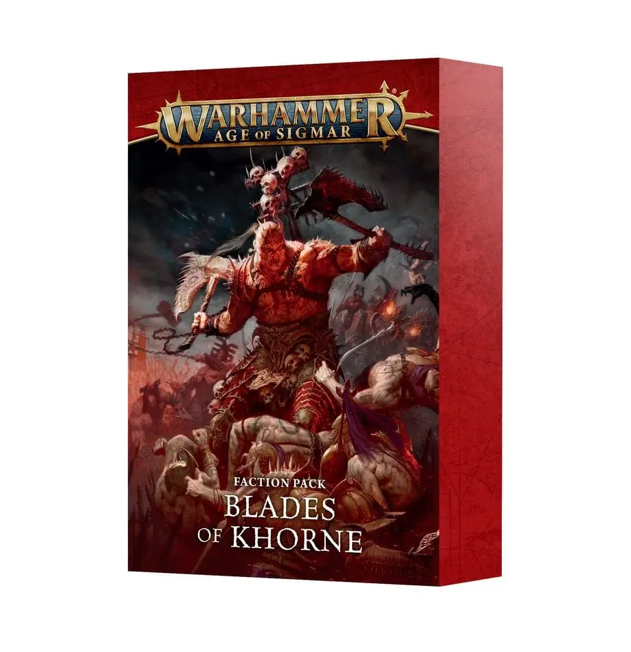 [5011921224043,74-20-UK,Age of Sigmar,Blades of Khorne,aos] Faction Pack : Blades of Khorne (Anglais)