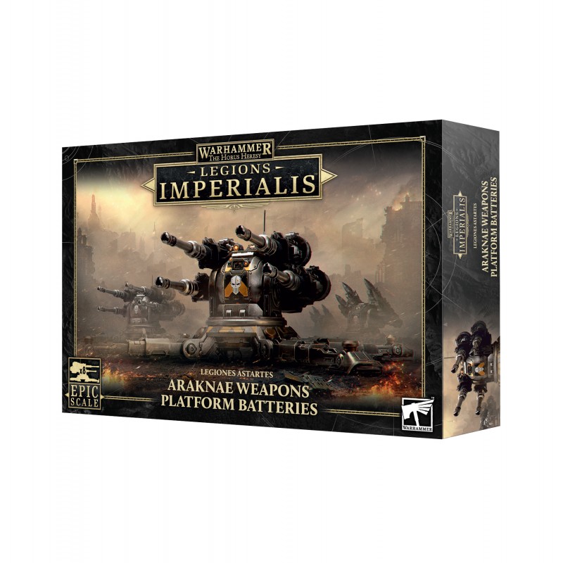 [5011921261406,03-101,Legions Imperialis,Adeptus Astartes] Legions Imperialis: Araknae Weapons Platform Batteries