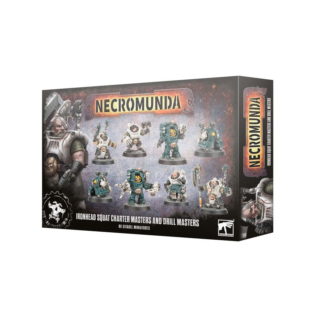 [5011921259380,301-62,99120599092,Necromunda,Squats] Squats - Ironhead Charter & Drill Masters