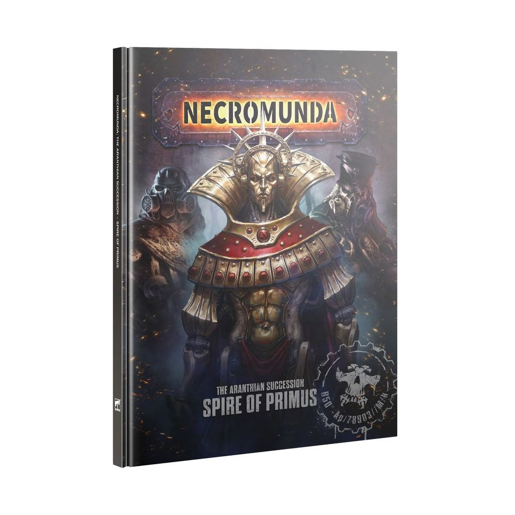 [9781837792375,301-66,60040599040,Necromunda,Book v3] Supplément VO V3 - Spire of Primus