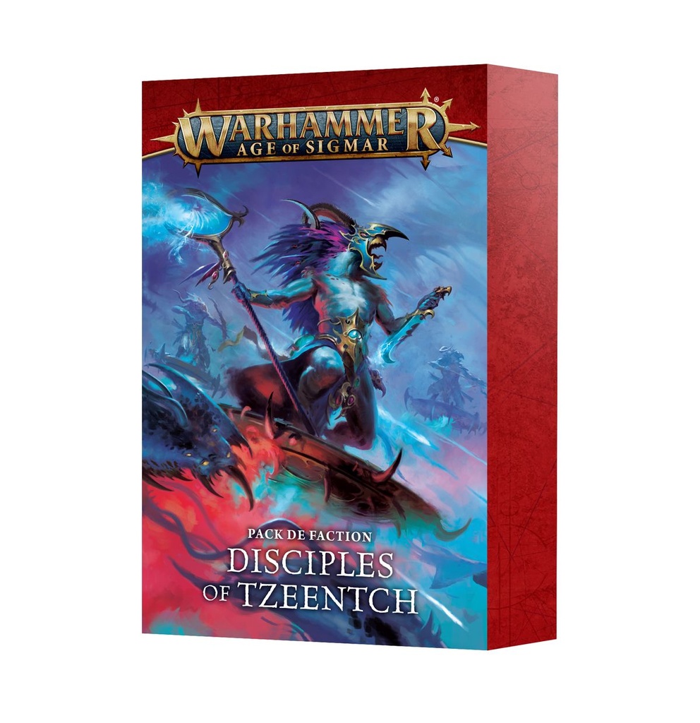 [5011921224128] Pack De Faction :Disciples O Tzeentch (Français)