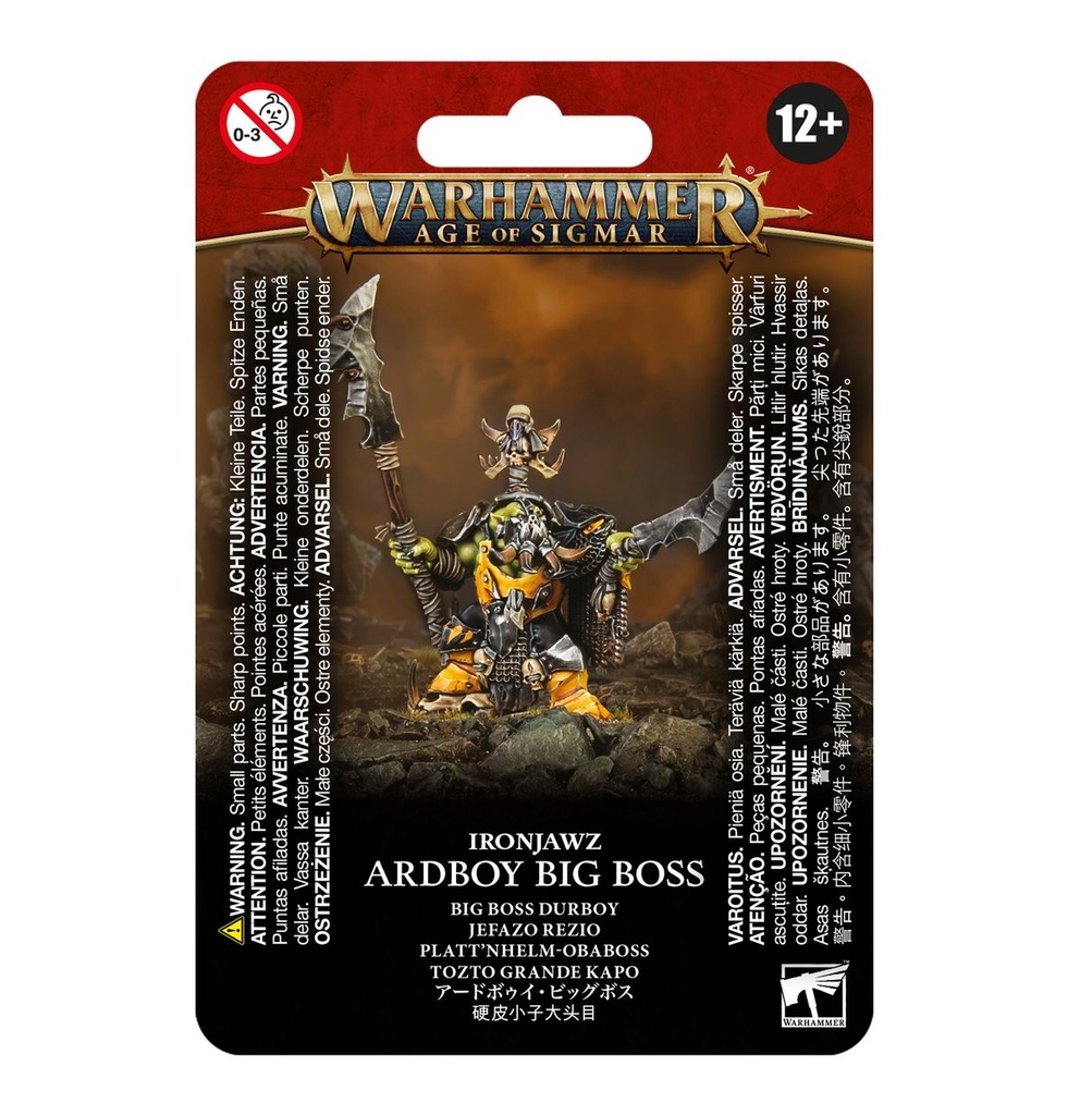 [5011921210732,89-57,Age of Sigmar,Orruk Warclans] Big Boss Durboy