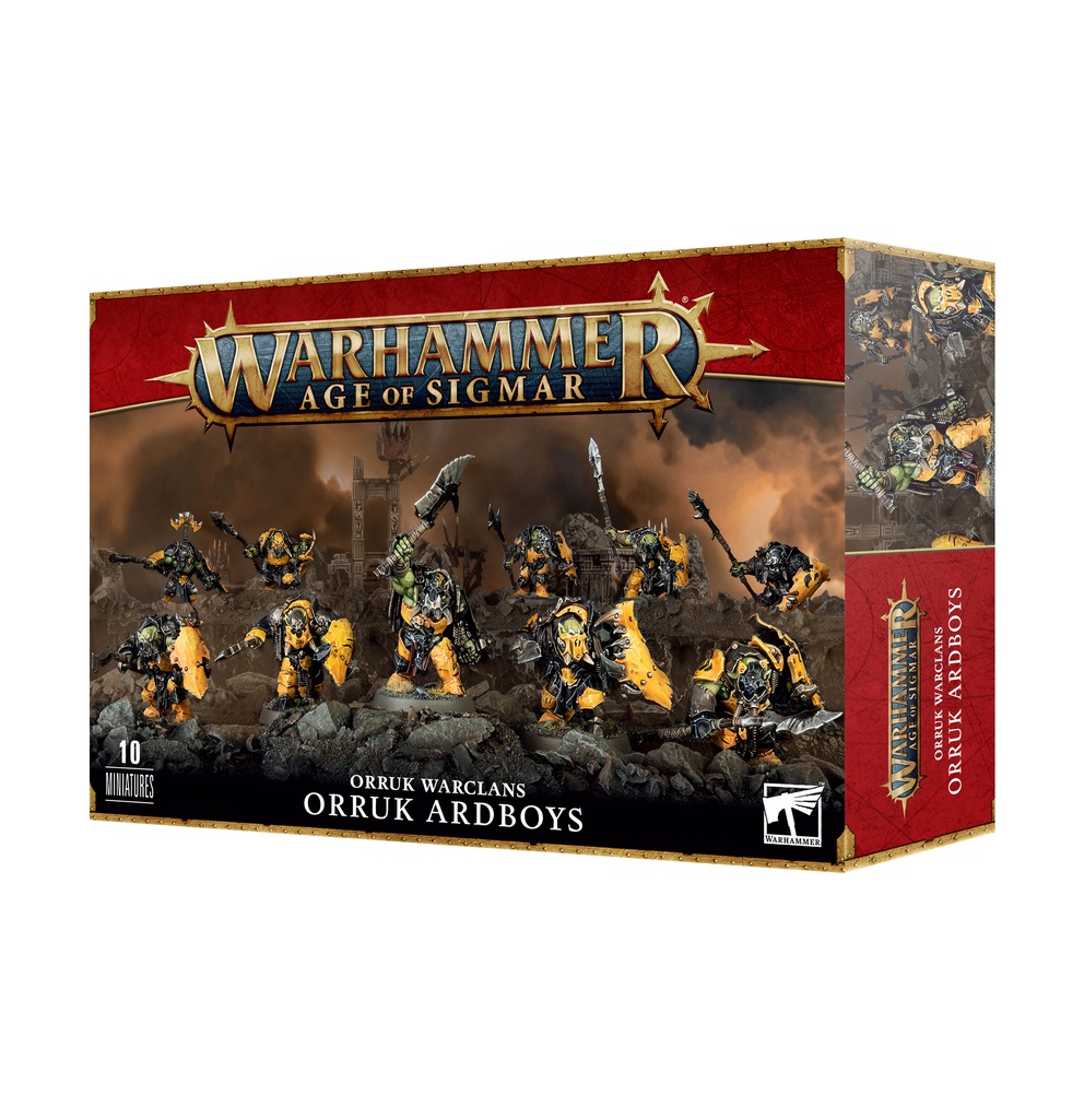 [5011921201204,89-61,Age of Sigmar,Orruk Warclans,aos] Orruk Warclans : Durboys orruks