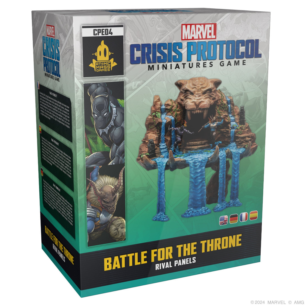Marvel Crisis Protocol : Rival Panels Battle Throne (Terrain)