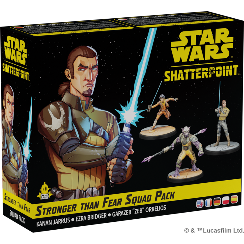 [841333125073,AMGSWP29ML,Star Wars Shatterpoint] Star Wars Shatterpoint : Stronger than Fear Squad Pack