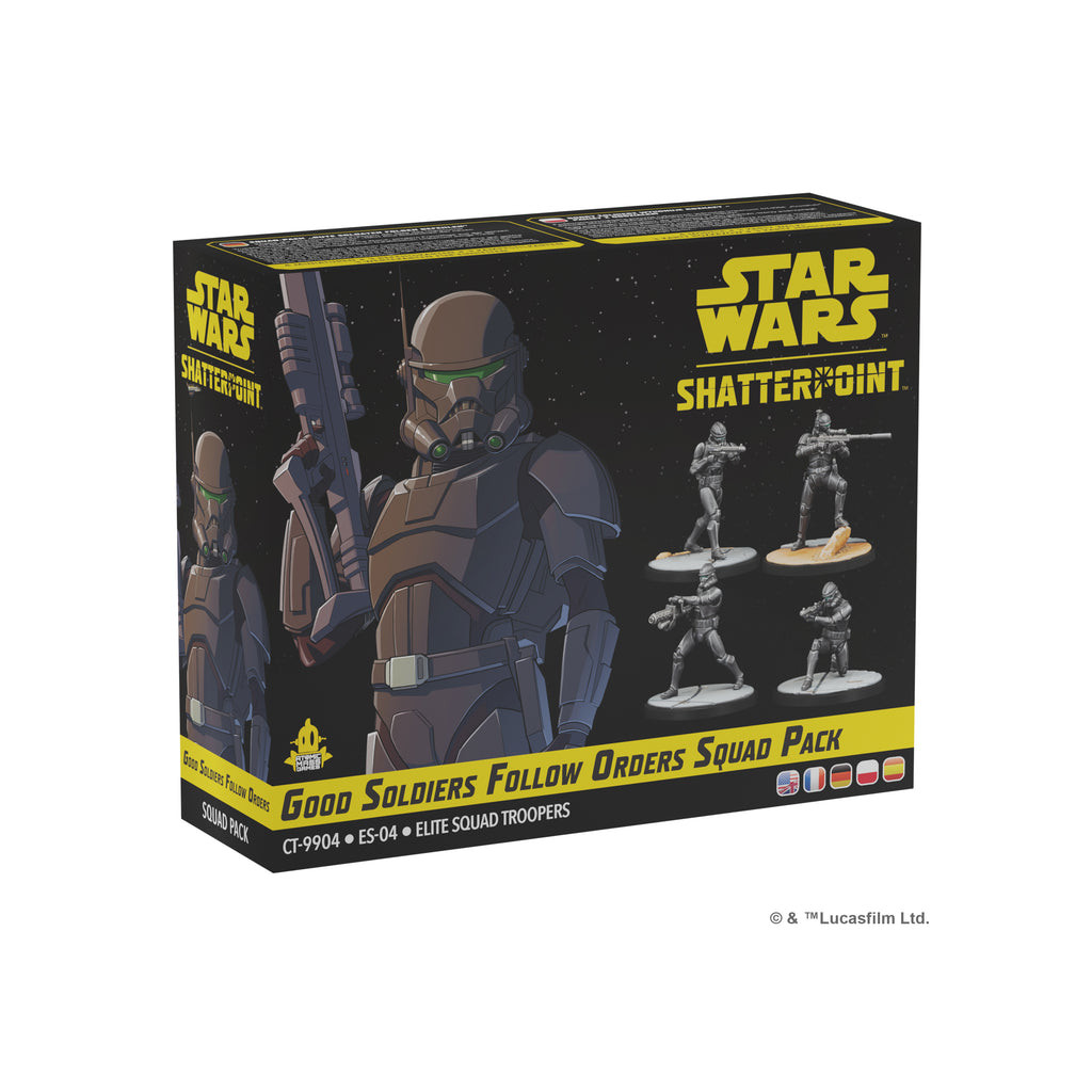 [841333126179,AMGSWP36ML,Star Wars Shatterpoint] Star Wars Shatterpoint : Good Soldiers Follow Orders Squad Pack