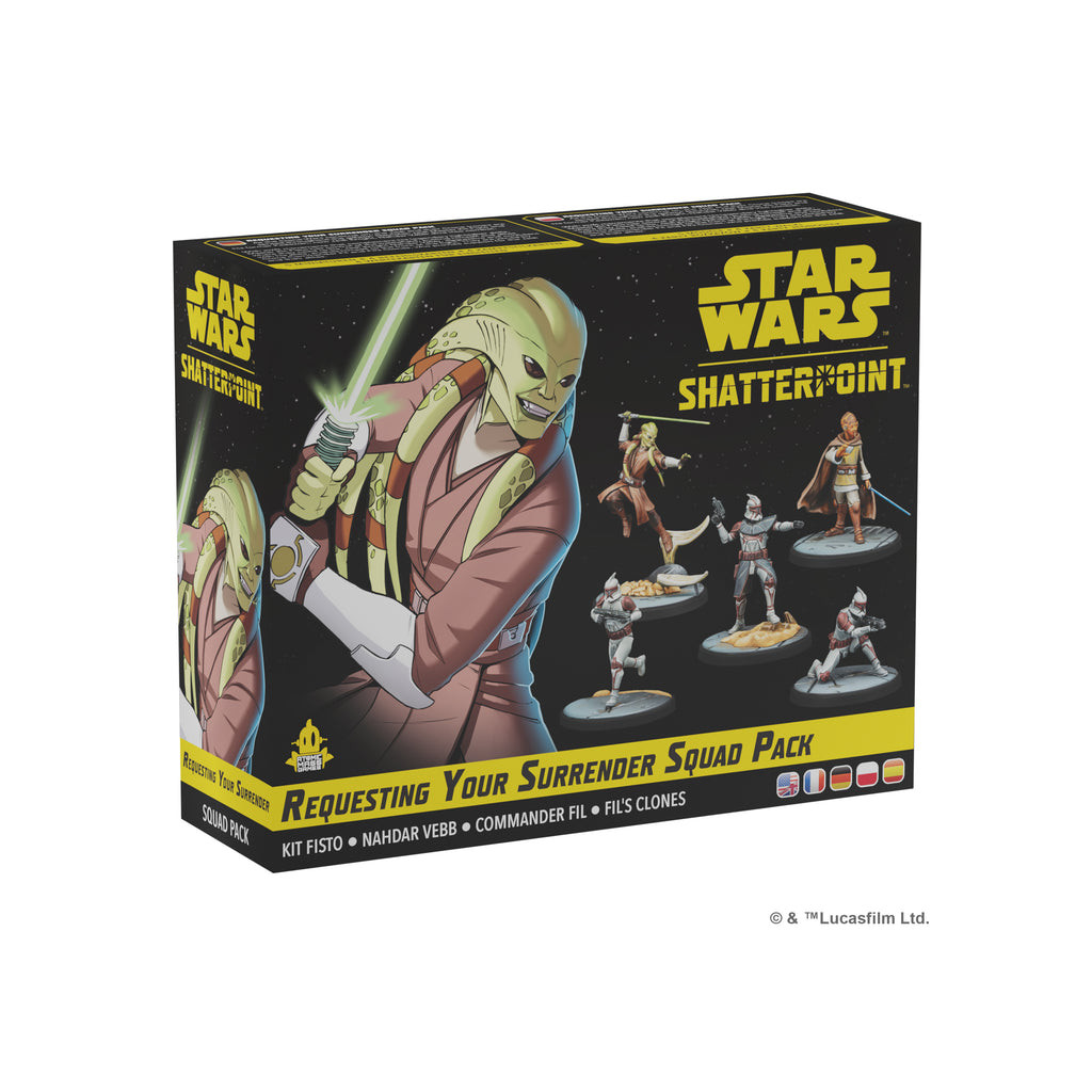 [841333128463,AMGSWP37ML,Star Wars Shatterpoint] Star Wars Shatterpoint : Requesting Your Surrender Squad Pack