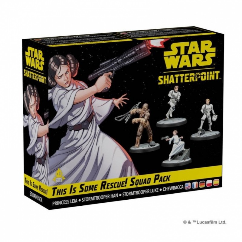 [0841333126155,AMGSWP41ML,Star Wars Shatterpoint] Star Wars Shatterpoint : This is Some Rescue! Squad Pack