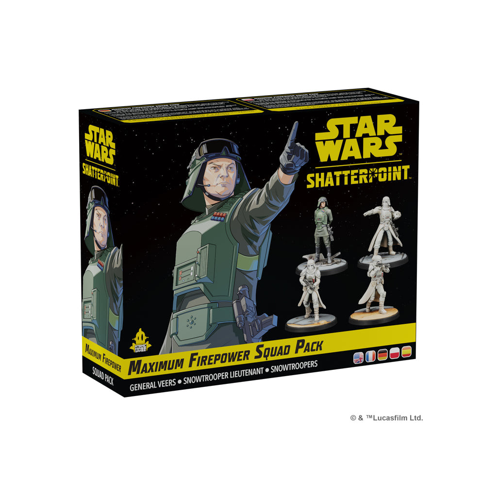 [841333127626,AMGSWP46ML,Star Wars Shatterpoint] Star Wars Shatterpoint : Maximum Firepower Squad Pack