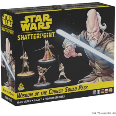 [841333128470,AMGSWP50ML,Star Wars Shatterpoint] Star Wars Shatterpoint : Wisdom of the Council Squad Pack