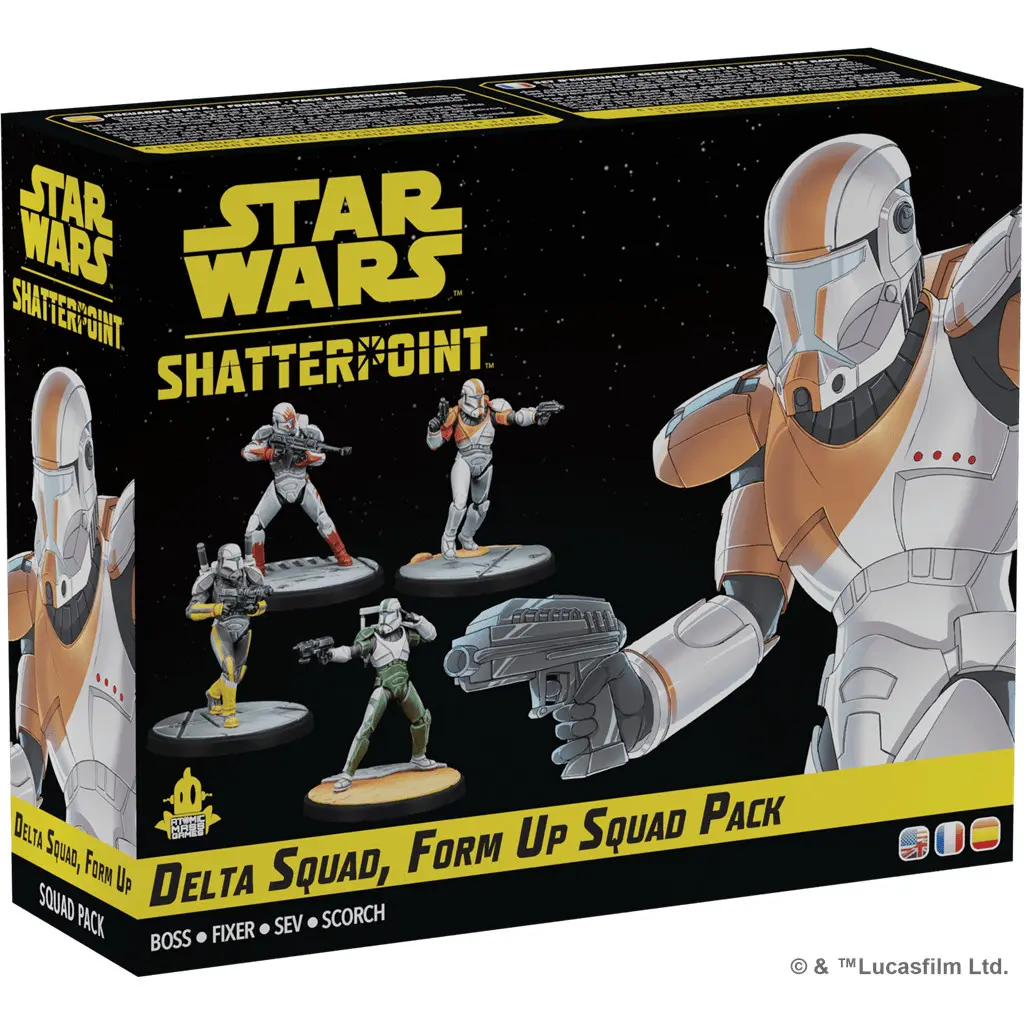 [841333130978,AMGSWP62ML,Star Wars Shatterpoint] Star Wars Shatterpoint : Delta Squad, Form Up Squad Pack