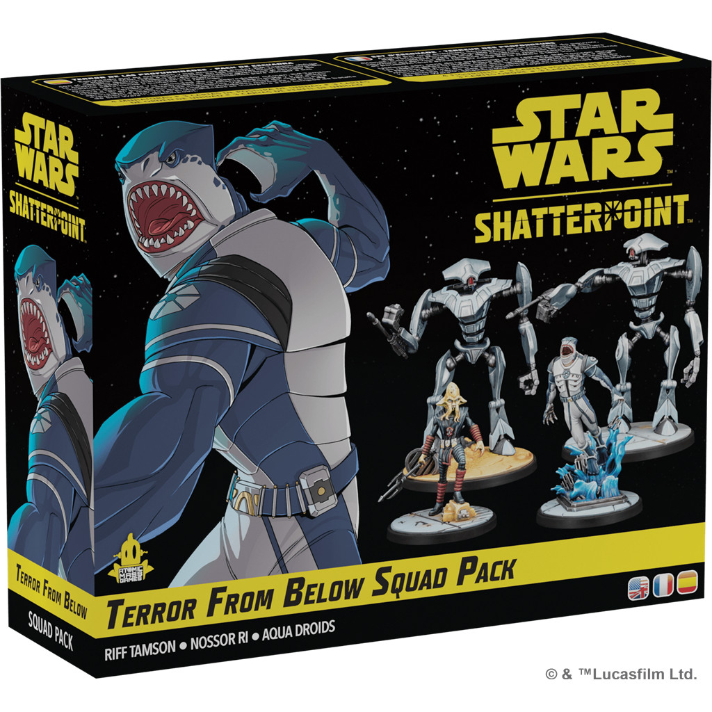 [841333130954,AMGSWP63ML,Star Wars Shatterpoint] Star Wars Shatterpoint : Terror from Bellow Squad Pack