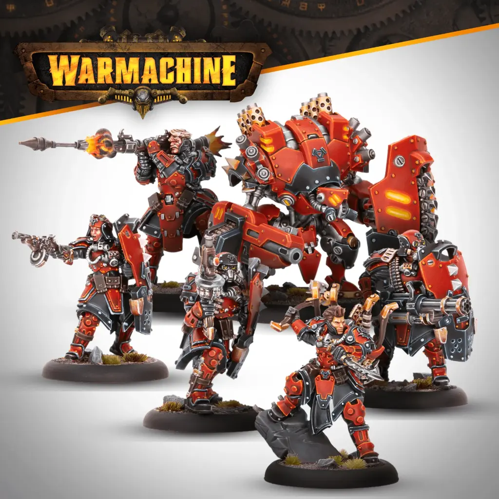 [5061060700069,SFIK-KDR221] Warmachine - Khador SKS-6 Command Cadre
