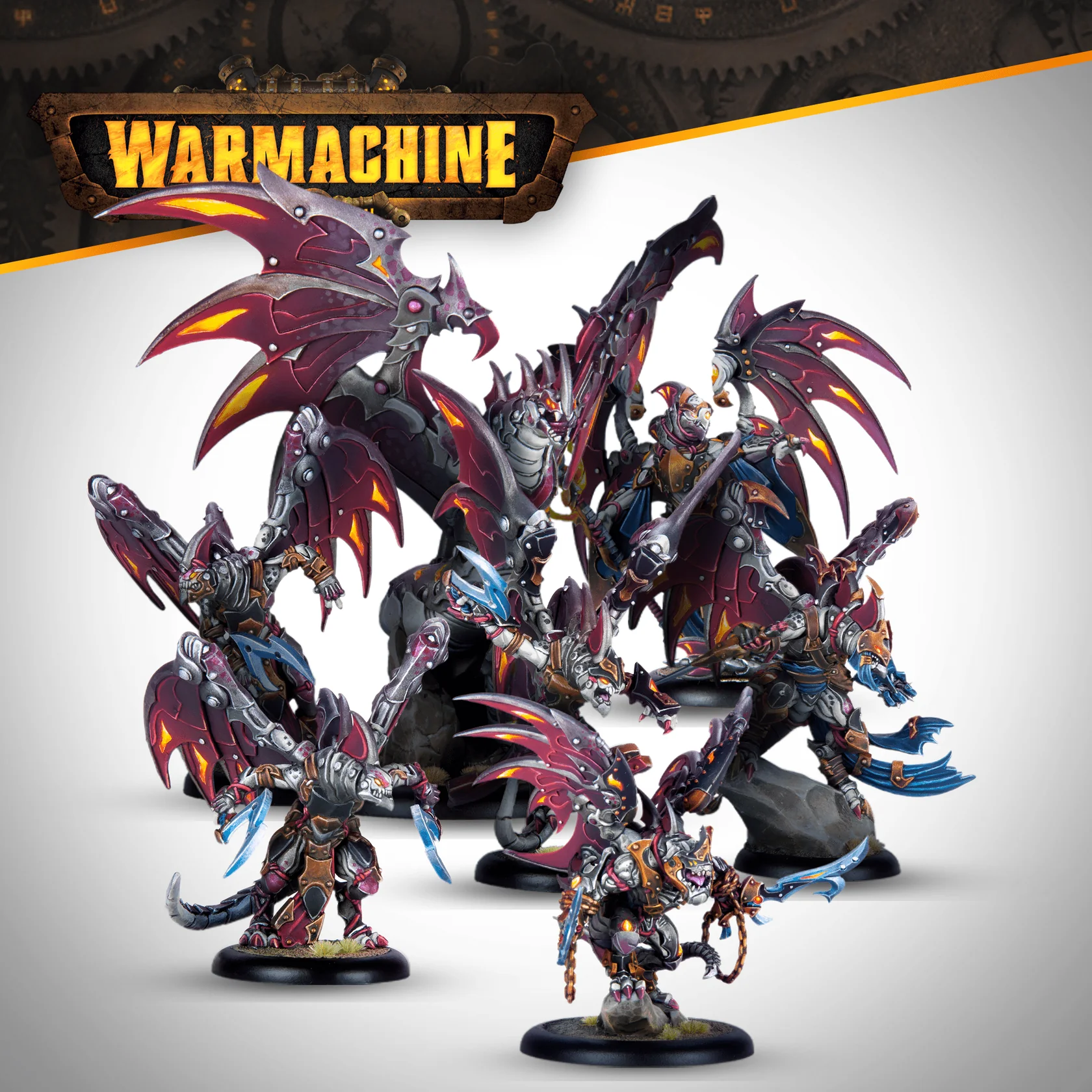 [5061060703244,SFIK-KMR329] Warmachine - Khymaera - Shard Nocturnes Command Starter