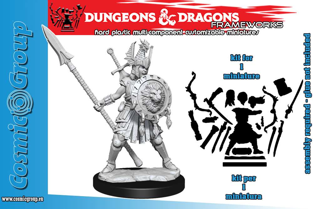[634482750254] Dungeons & Dragons Frameworks - Human Fighter Female