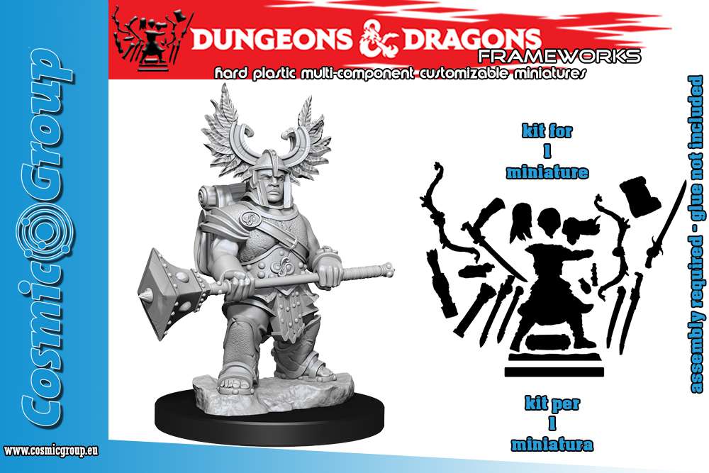 [634482750315] Dungeons & Dragons Frameworks - Dwarf Barbarian Female