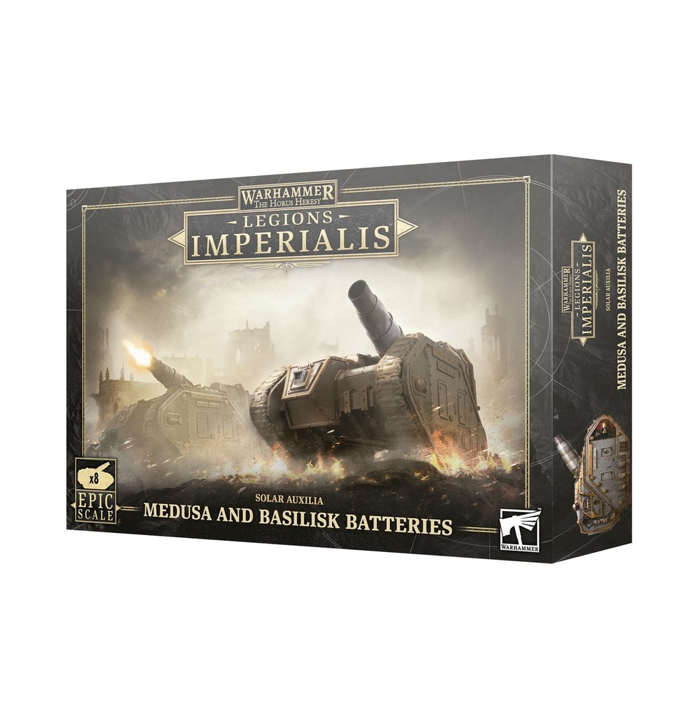 [5011921182534,03-16,Legions Imperialis,Solar Auxilia] Legions Imperialis: Solar Auxilia Basilisks/Medusas