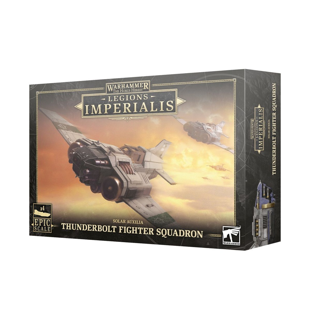 [5011921188741,03-32,Legions Imperialis,Solar Auxilia] Legions Imperialis: Thunderbolt Fighters Squadron