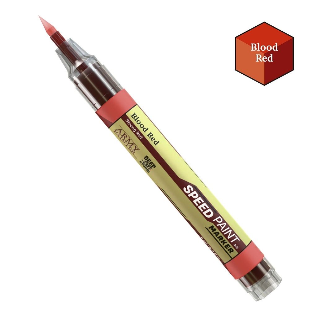 [5713799103405,SM1034] Speedpaint Marker - Blood Red