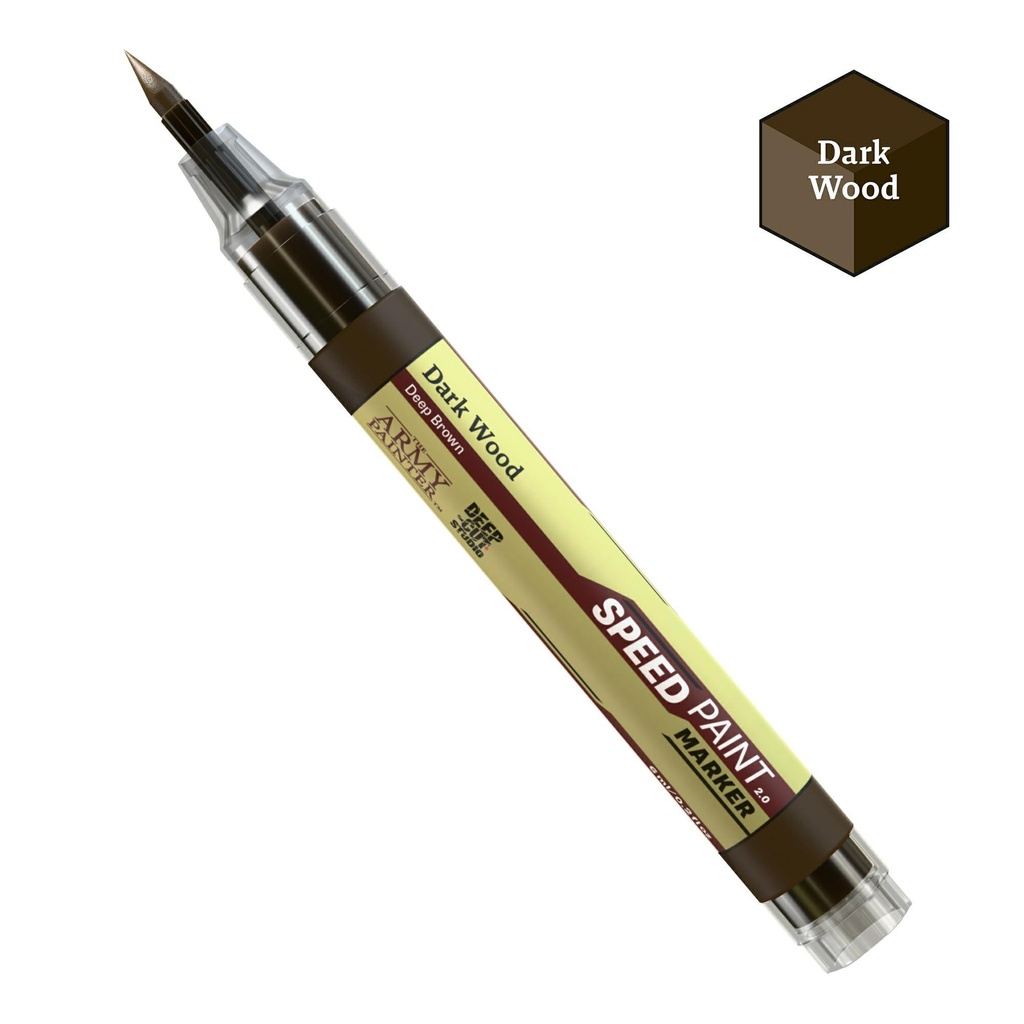 [5713799103801,SM1038] Speedpaint Marker - Dark Wood