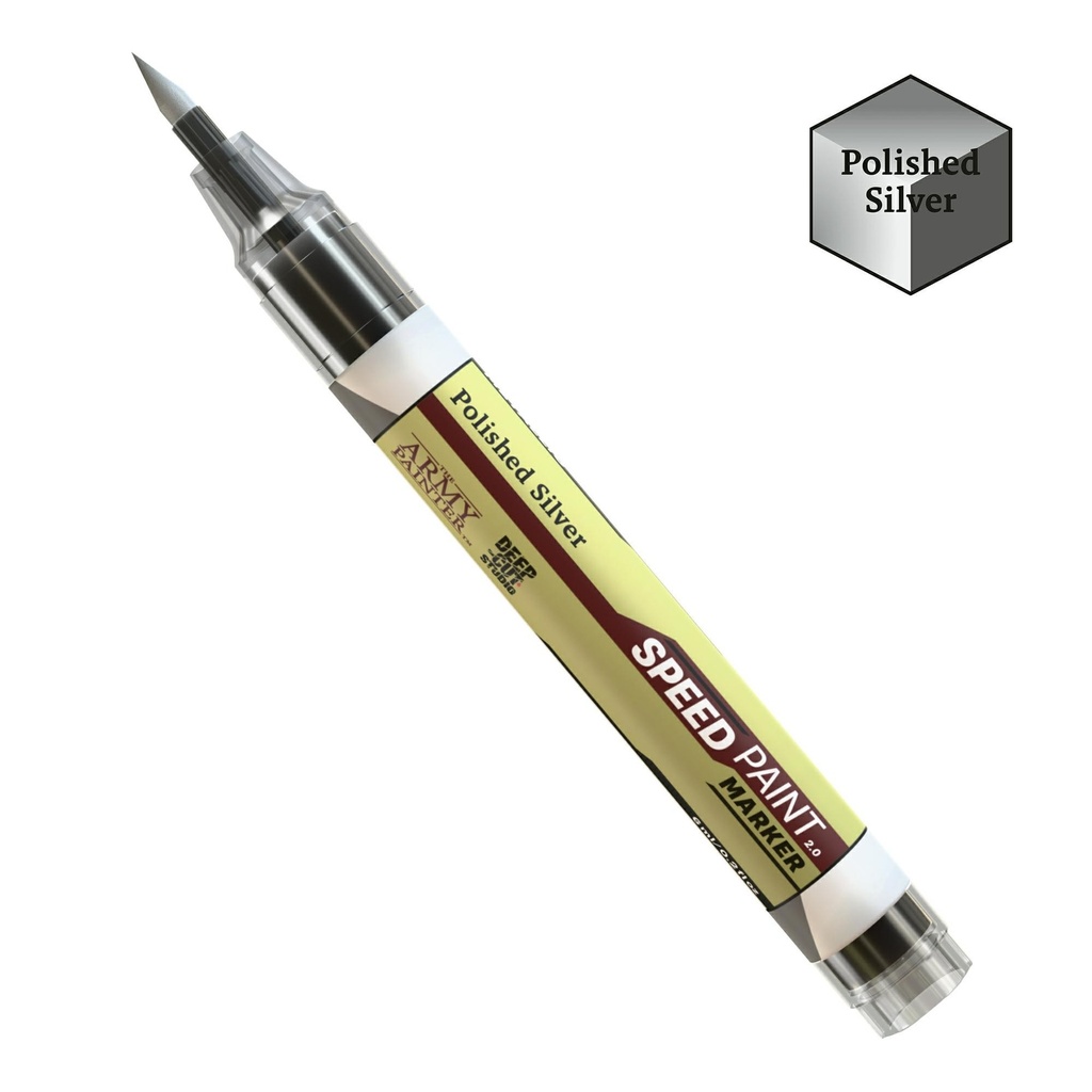 [5713799101715,SM1017] Speedpaint Marker - Polished Silver