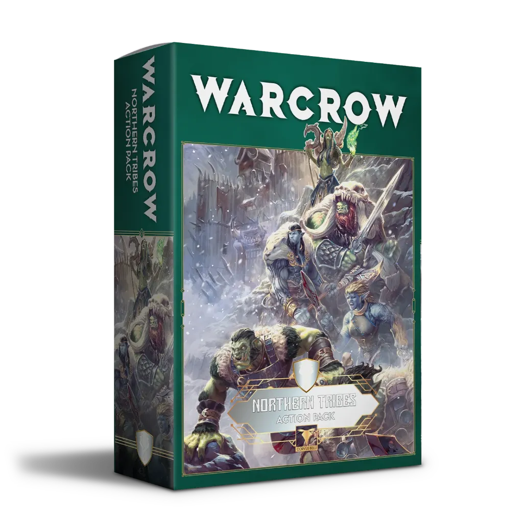 [8436607714644,WW01012-0054FR] Warcrow - Northern Tribes Action Pack (FR + EN)