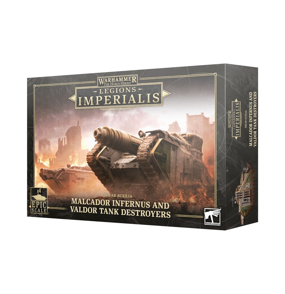 [5011921204168,03-57,Legions Imperialis,Solar Auxilia] Legions Imperialis: Malcador Infernus/Valdors