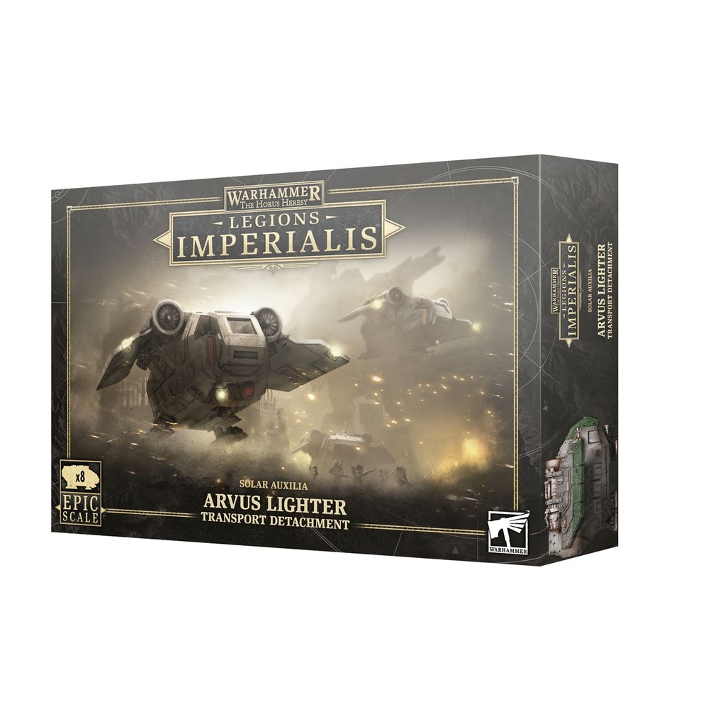 [5011921207404,03-60,Legions Imperialis,Solar Auxilia] Legions Imperialis: Arvus Lighter Transport Detachment