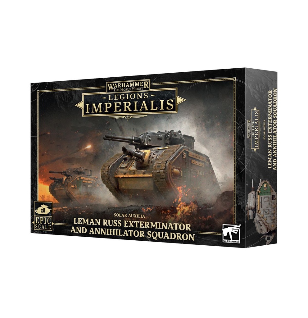 [5011921204212,03-66,Legions Imperialis,Solar Auxilia] Legions Imperialis: Leman Russ Exterminator/Annihilators