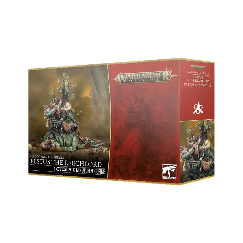 [5011921249534,83-115,99120201206,Maggotkin Of Nurgle,Festus The Leechlord] Maggotkin of Nurgle : Festus la sangsue