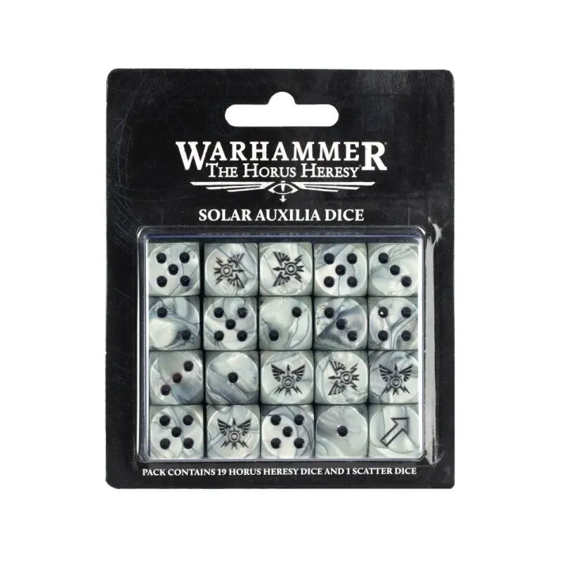 [5011921215751] Horus Heresy : Set de dés Solar Auxilia