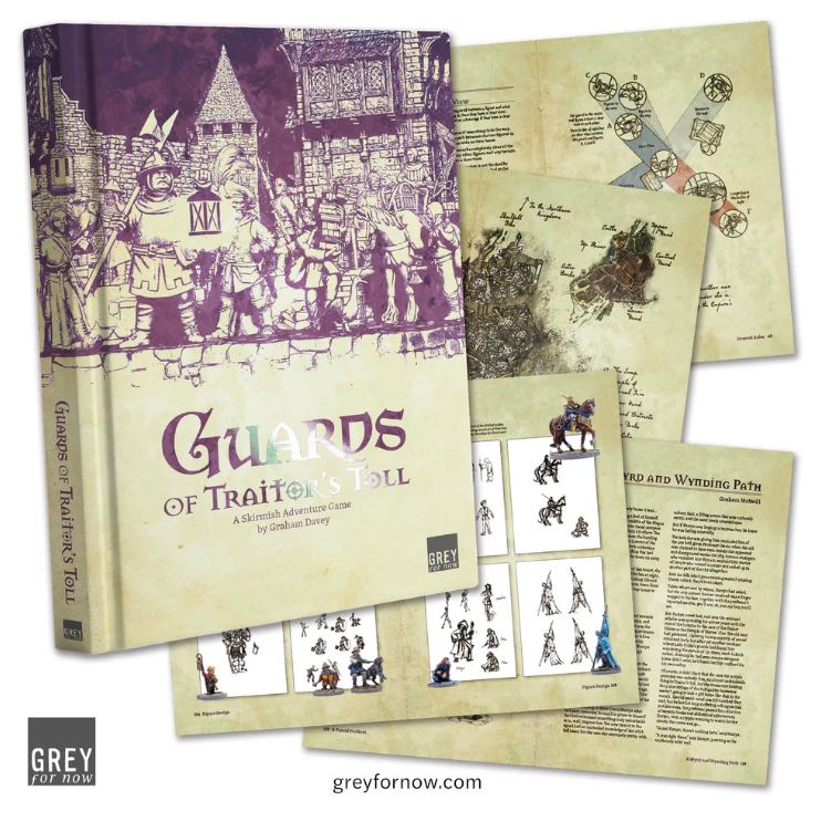 [9781806050543,gfn-tt-08] Guards of Traitor's Toll Hardback Rulebook
