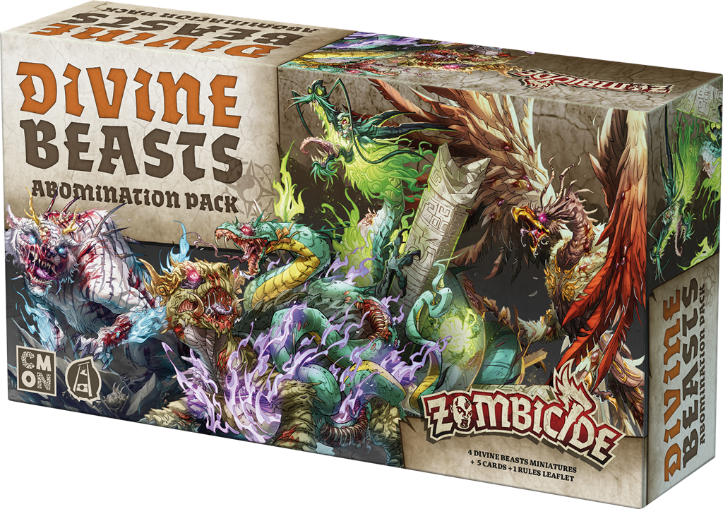 [0889696018250,CMNZBP45ML] Zombicide White Death : Divine Beasts