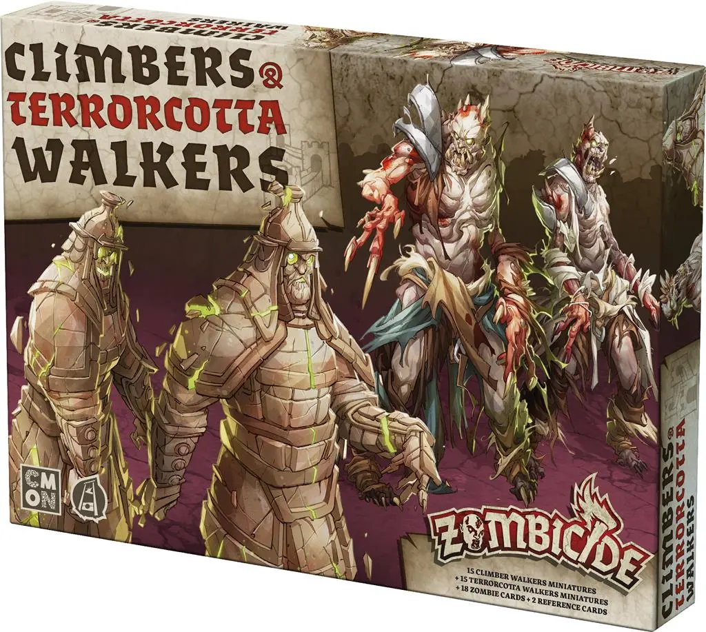 [0889696018267,CMNZBP46ML] Zombicide White Death: Climbers-Terrorcotta Walkers