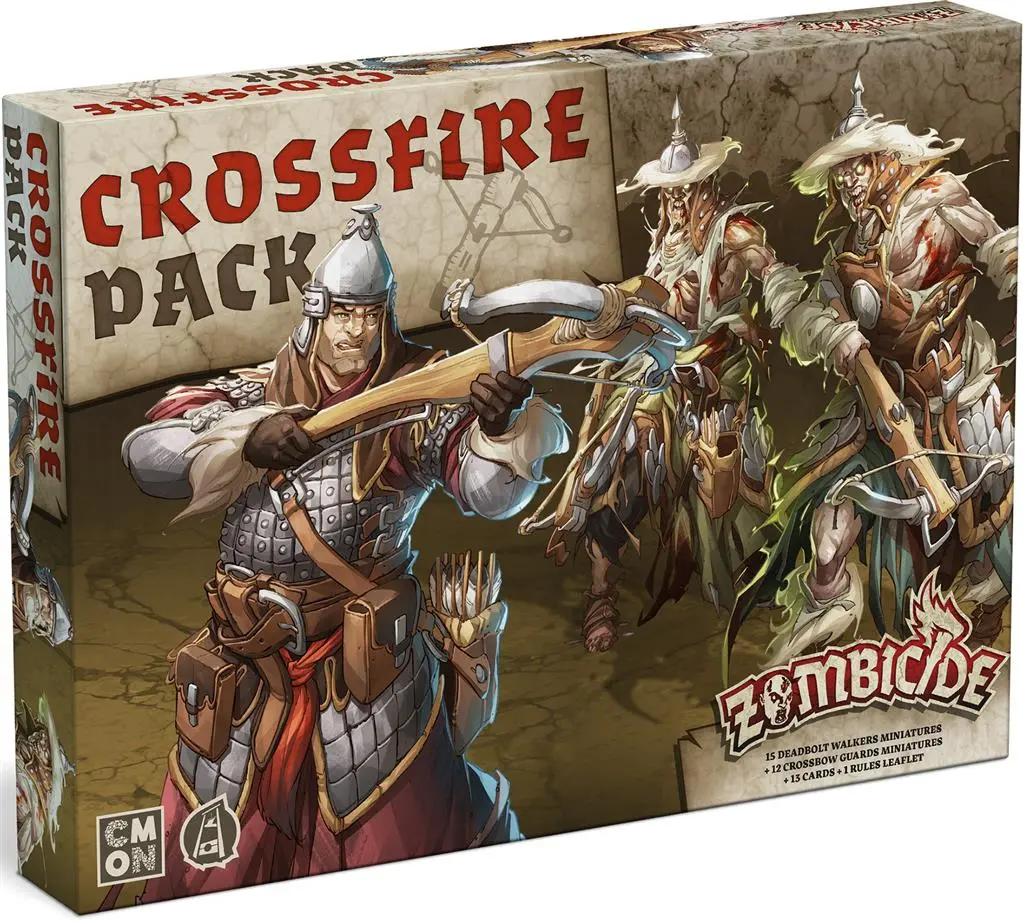 [0889696018274,CMNZBP47ML] Zombicide White Death : Crossfire Pack