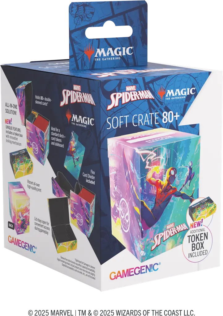 [4251715422212,GGS25162ML] GG : MTG Spider-Man Soft Crate 80+