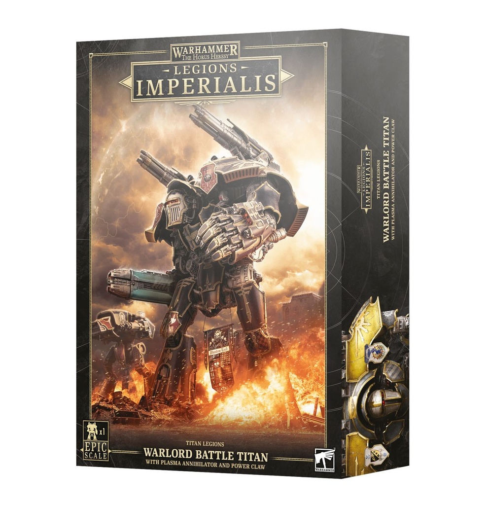 [5011921188567,03-21,Legions Imperialis,Titans] Legions Imperialis: Warlord Titan W/Plasma Annihilator