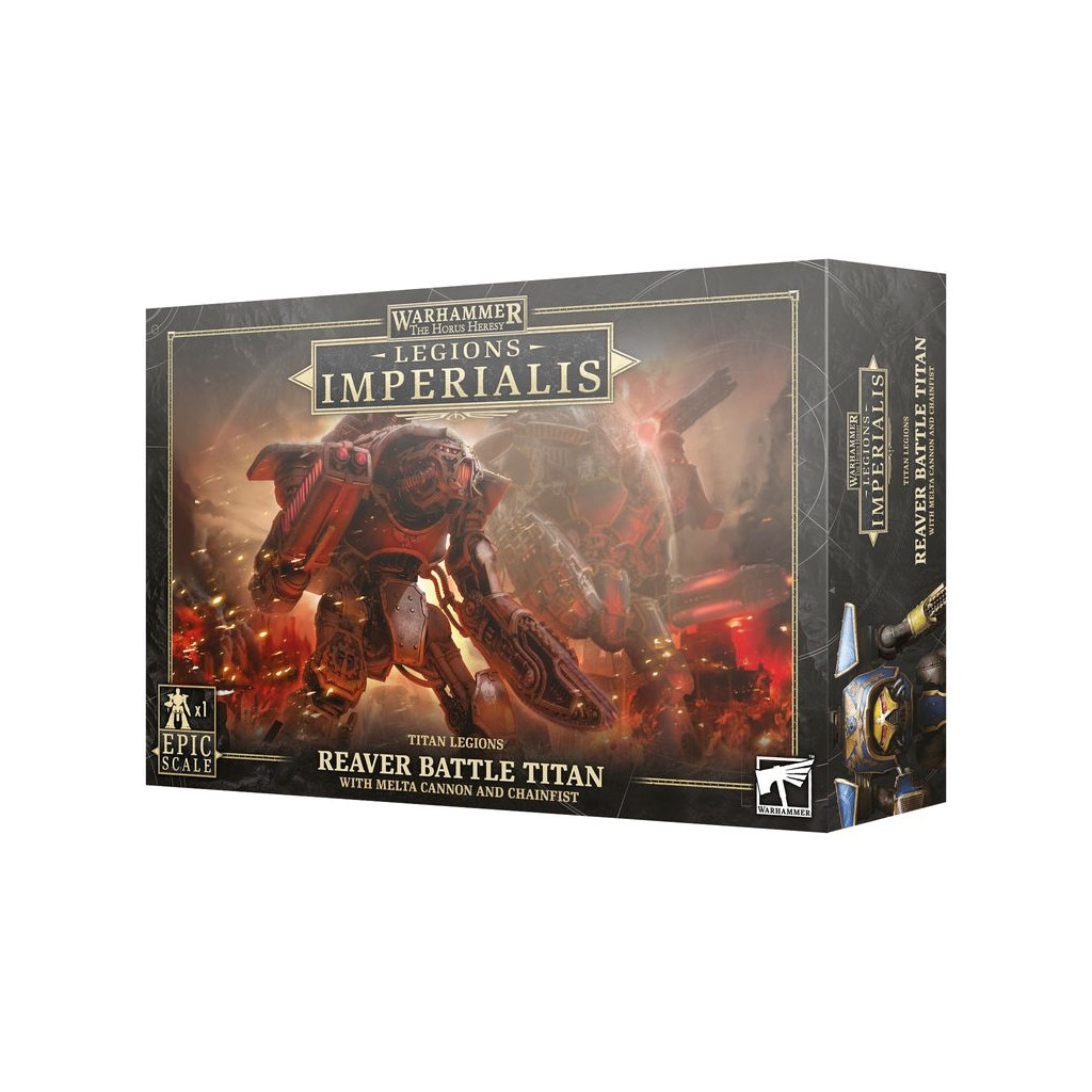 [5011921188666,03-23,Legions Imperialis,Titans] Legions Imperialis: Reaver Titan W/Melta Cannon