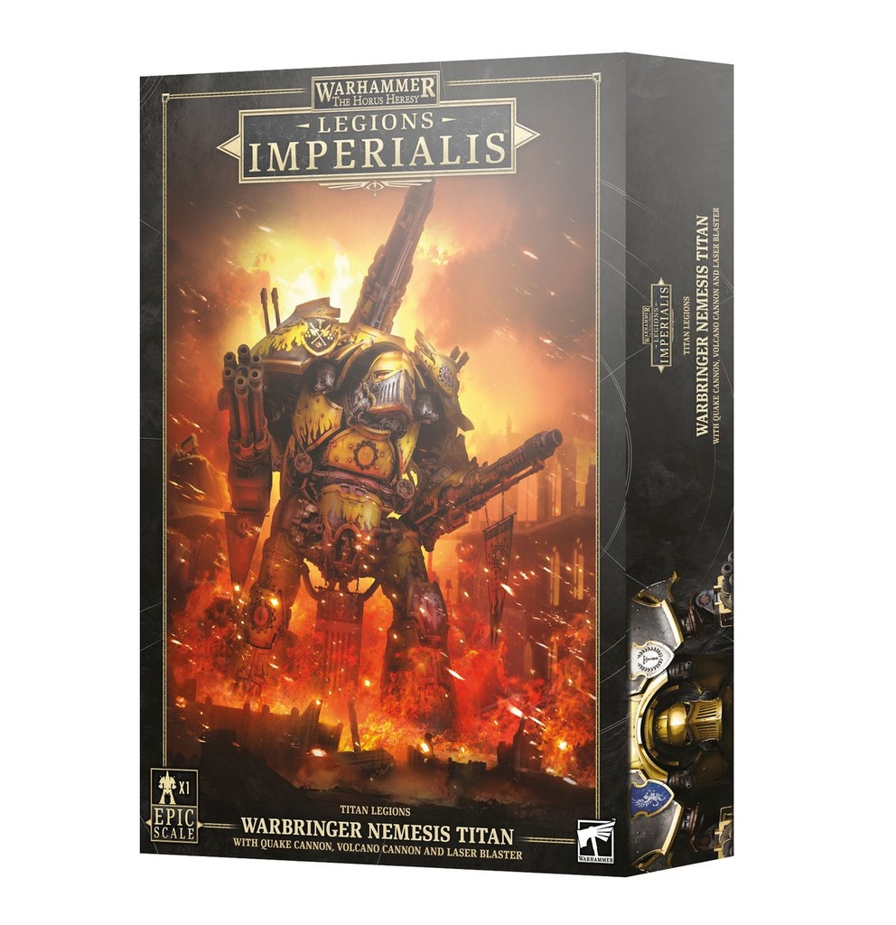 [5011921230259,03-25,Legions Imperialis,Titans] Legions Imperialis: Warbringer Nemesis Titan