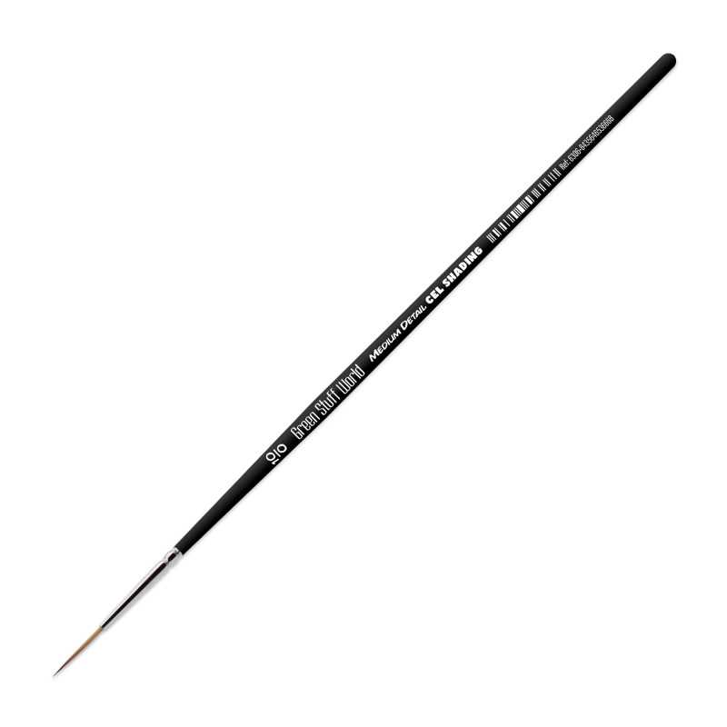 [8435646511740,11675,Dry Brush Blue Series] Pinceau Cel Shading (taille 10/0)